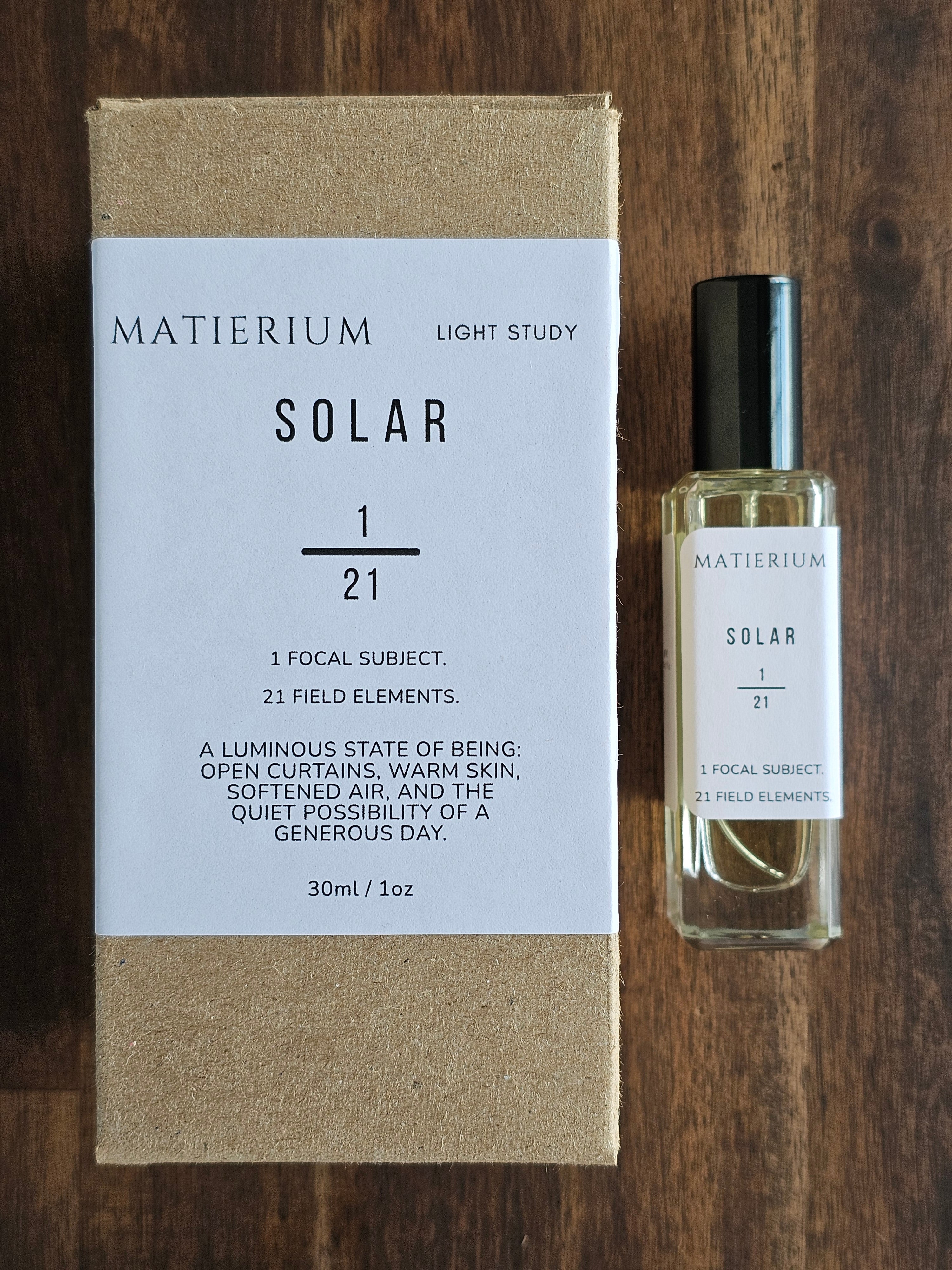 SOLAR 1/21 Eau de Parfum